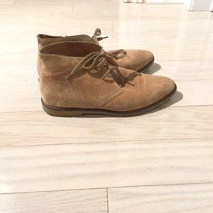 J.Crew Women's MacAlister Suede Flat Booties - Beige Size 7